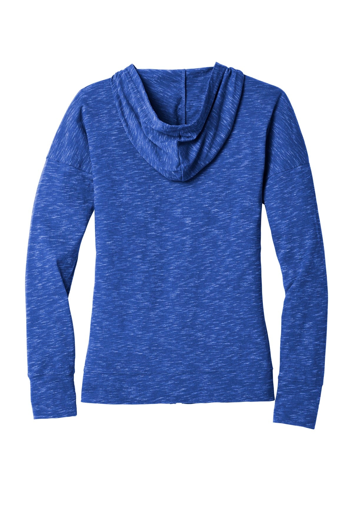 District Women's Medal Full-Zip Hoodie DT665 Deep Royal