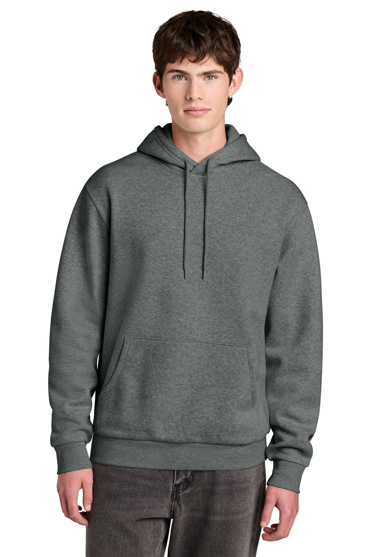 District MelloFleece Hoodie DT6700 Grey Frost