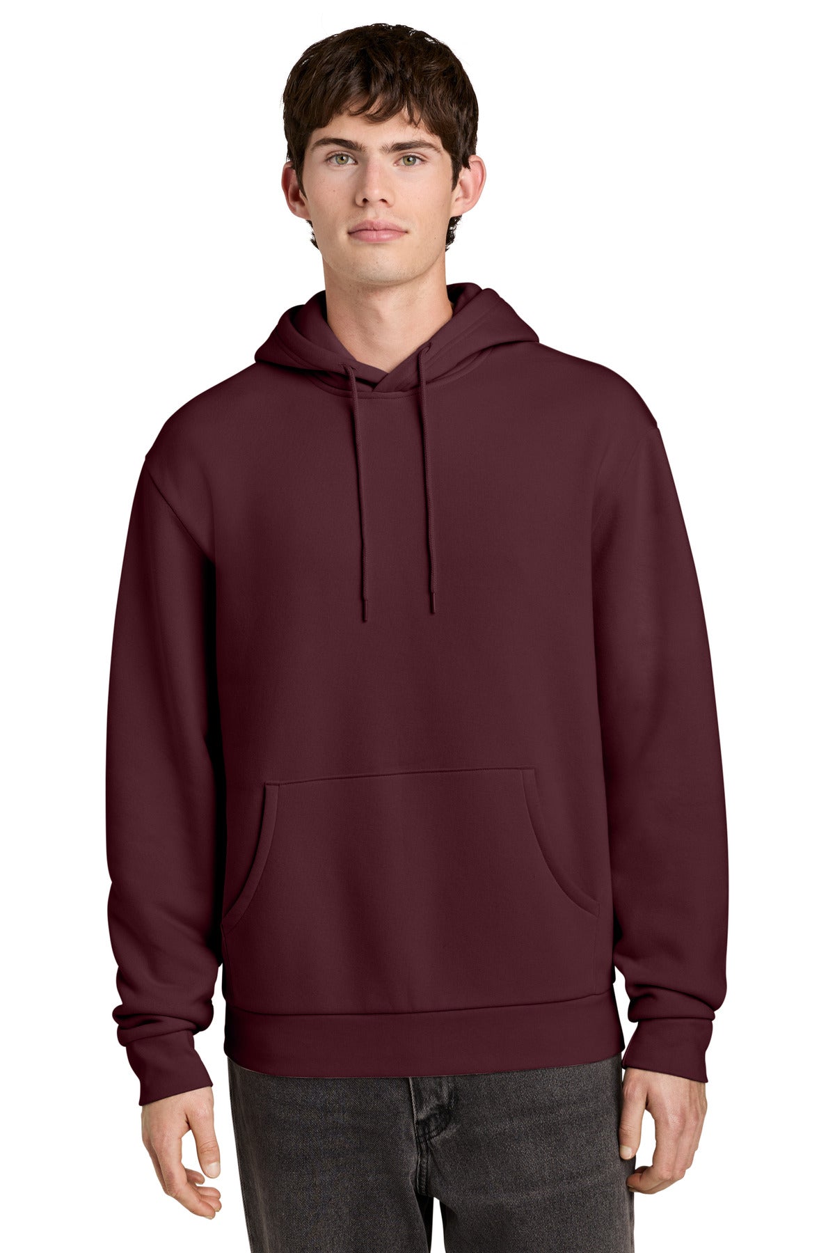District MelloFleece Hoodie DT6700 Maroon