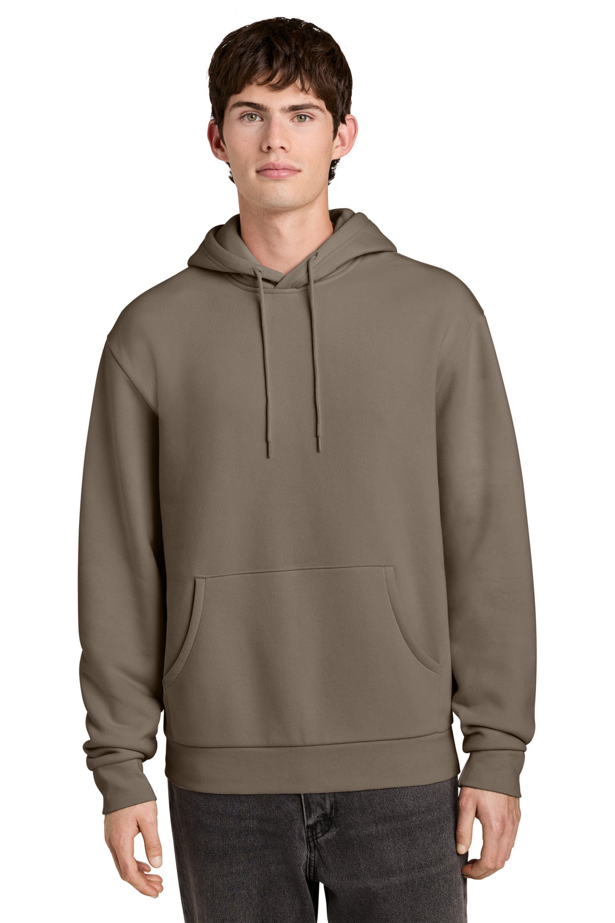 District MelloFleece Hoodie DT6700 Warm Taupe