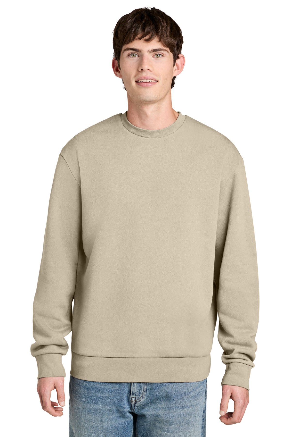 District MelloFleece Crew DT6704 Chai
