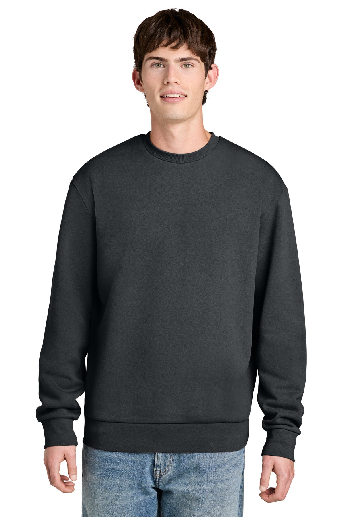 District MelloFleece Crew DT6704 Graphite