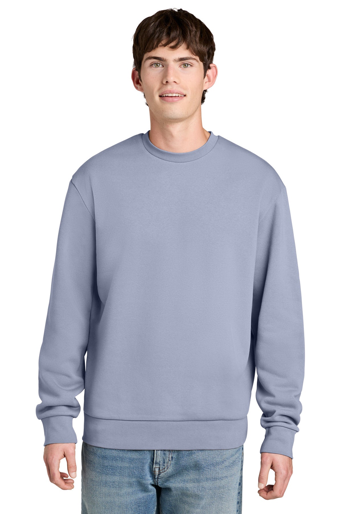 District MelloFleece Crew DT6704 Icelandic Purple