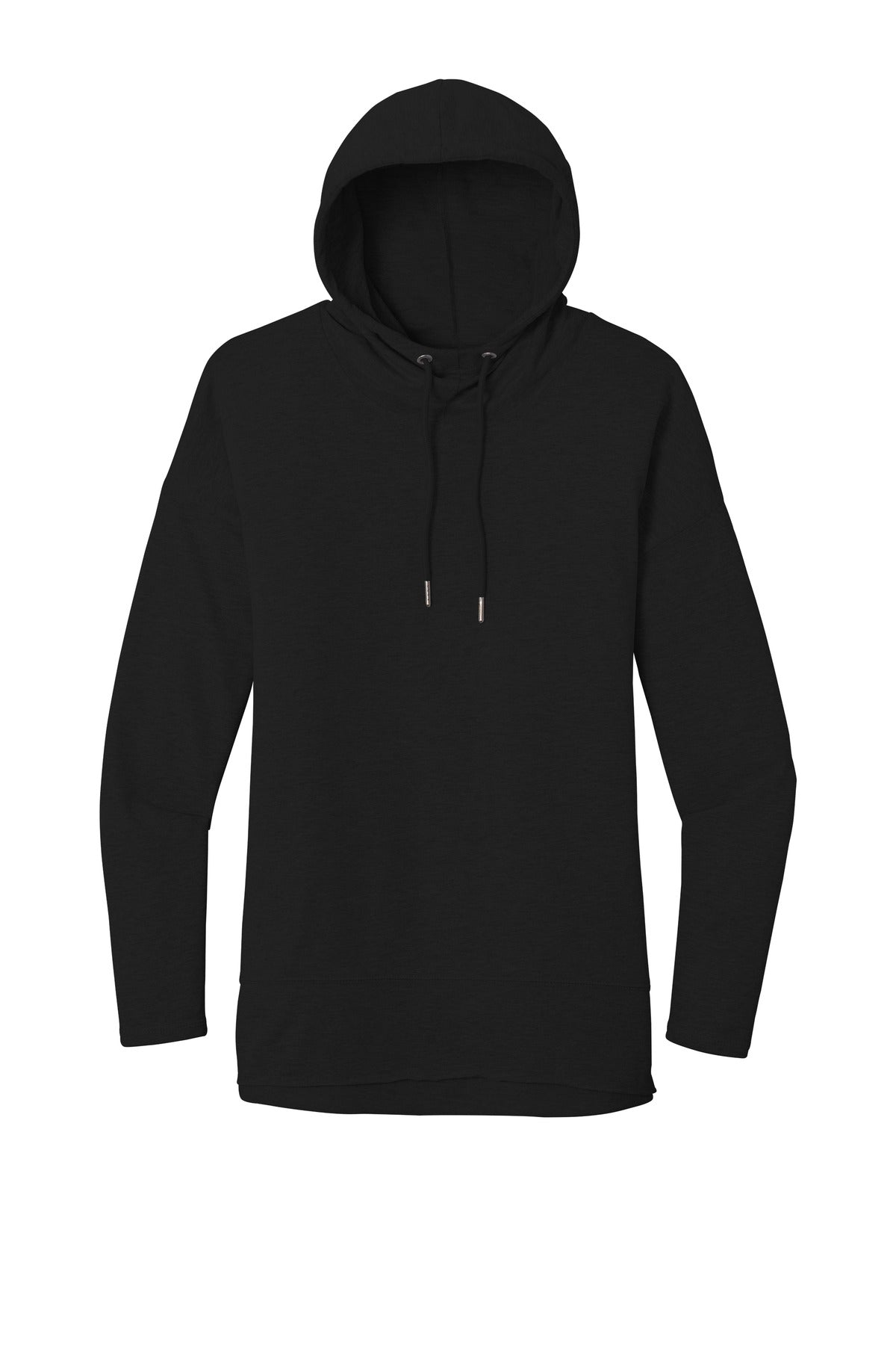 District Women's Featherweight French Terry Hoodie DT671 Black