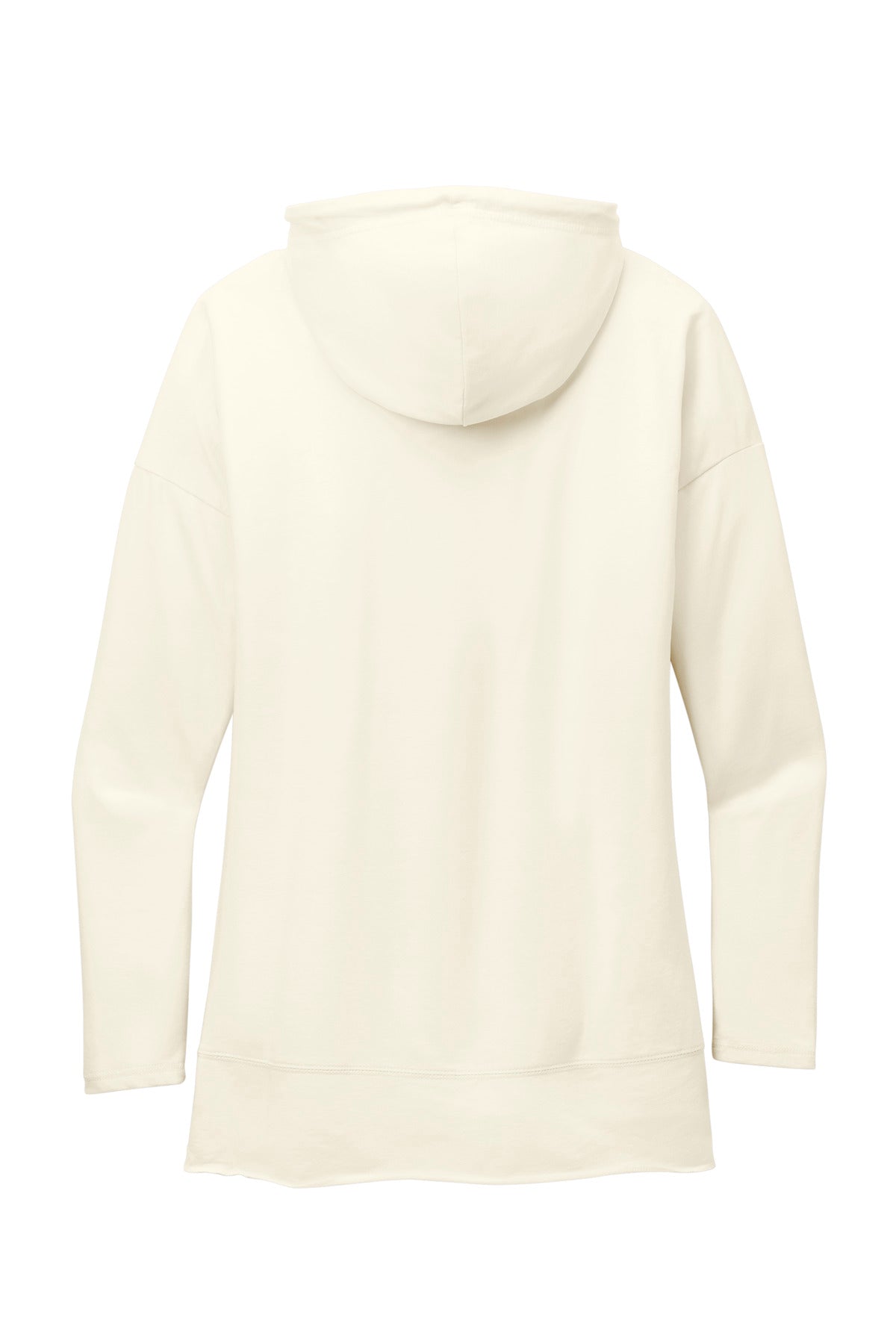 District Women's Featherweight French Terry Hoodie DT671 Gardenia