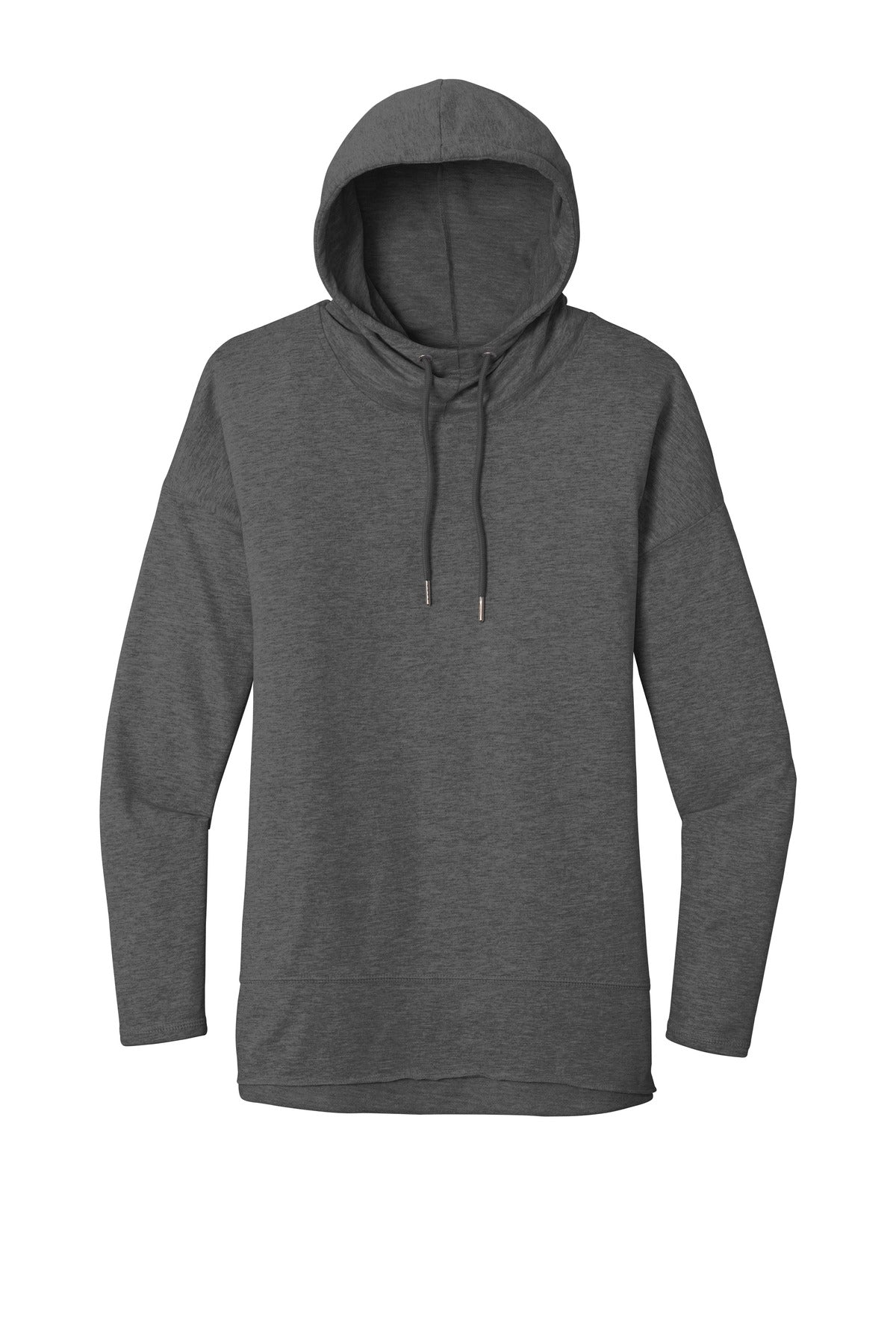 District Women's Featherweight French Terry Hoodie DT671 Washed Coal