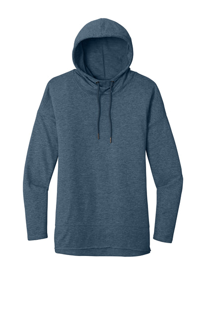 District Women's Featherweight French Terry Hoodie DT671 Washed Indigo