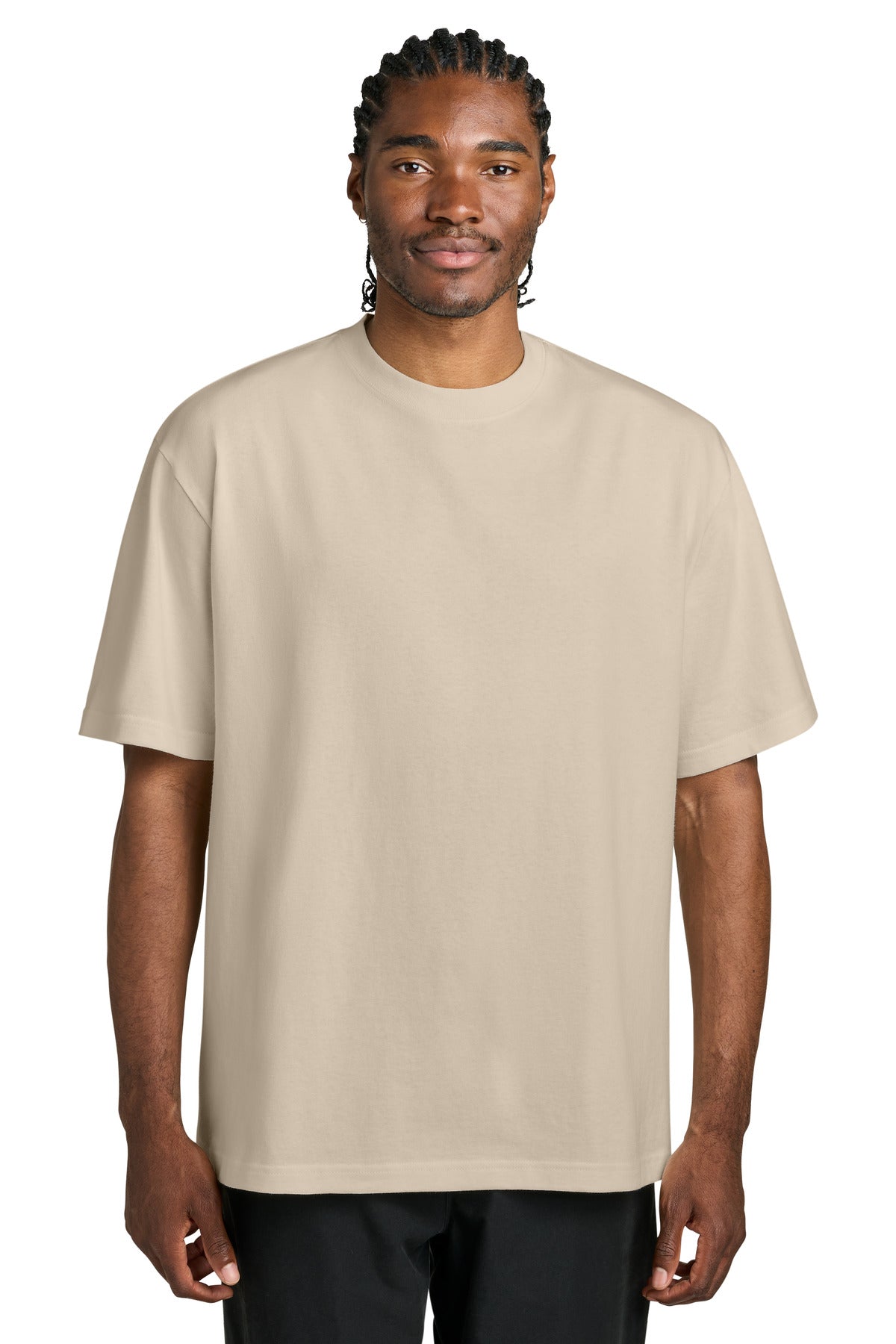 District 7-Oz Gritty Tee DT7075 Chai