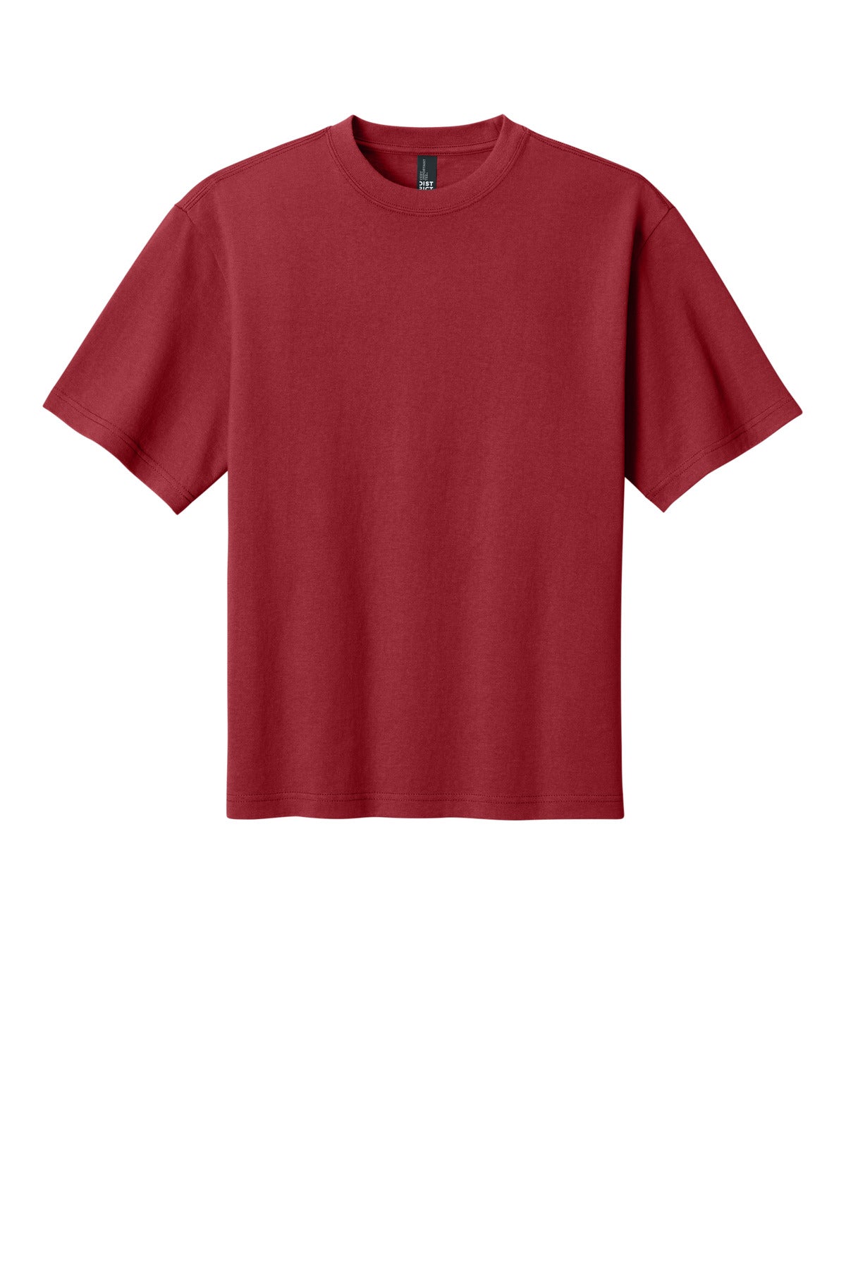 District 7-Oz Gritty Tee DT7075 Cherrywood