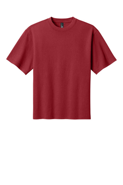 District 7-Oz Gritty Tee DT7075 Cherrywood