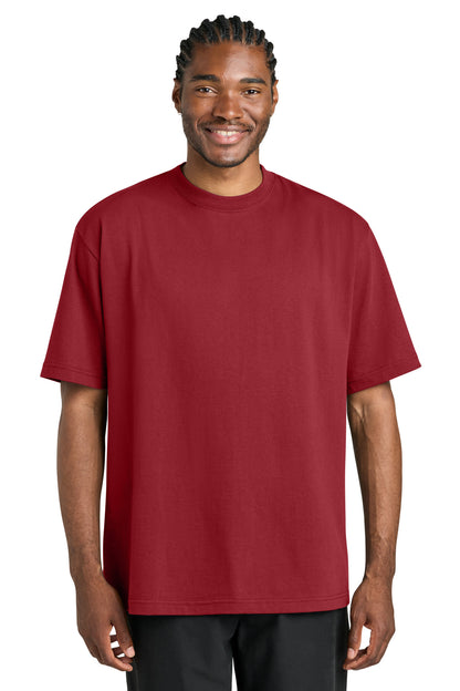 District 7-Oz Gritty Tee DT7075 Cherrywood