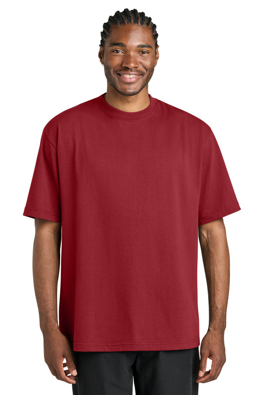 District 7-Oz Gritty Tee DT7075 Cherrywood