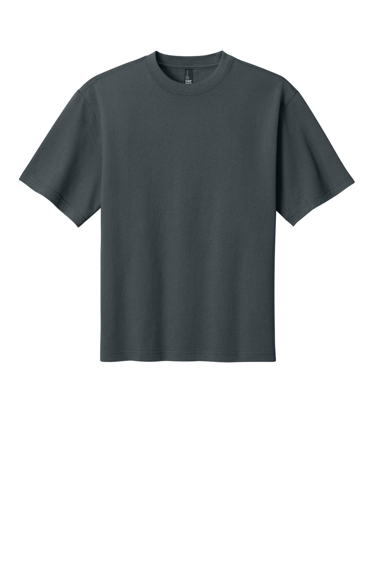 District 7-Oz Gritty Tee DT7075 Graphite