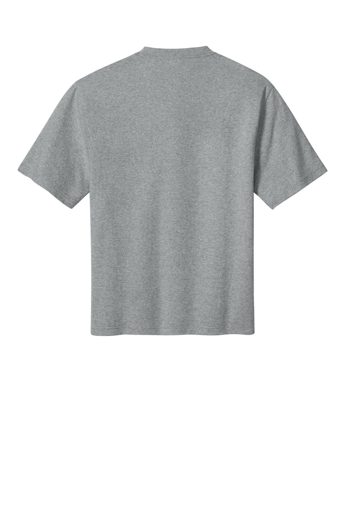 District 7-Oz Gritty Tee DT7075 Light Heather Grey