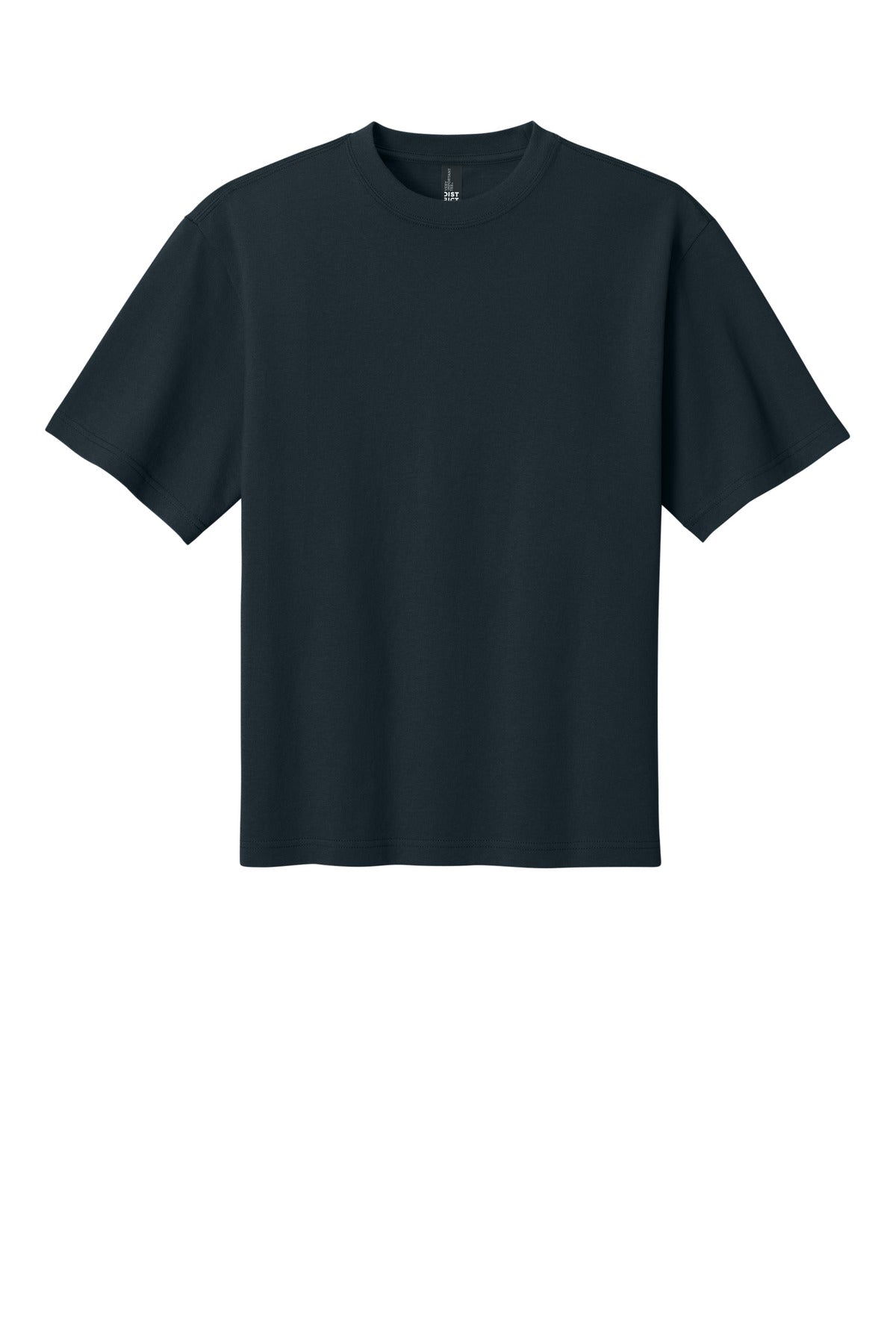 District 7-Oz Gritty Tee DT7075 Navy Blue