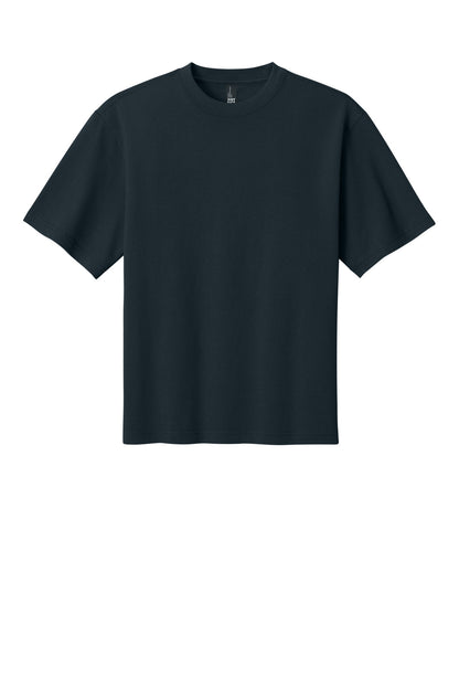 District 7-Oz Gritty Tee DT7075 Navy Blue