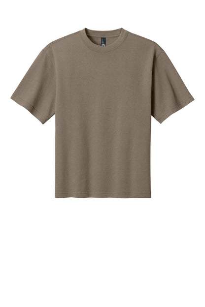 District 7-Oz Gritty Tee DT7075 Warm Taupe