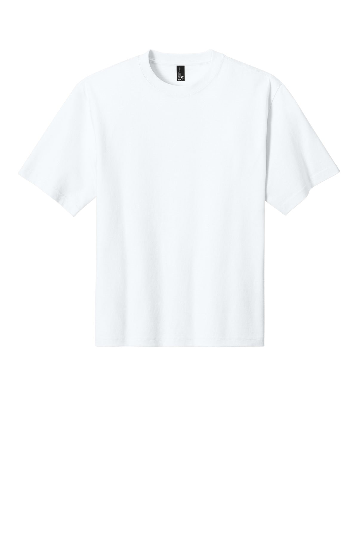 District 7-Oz Gritty Tee DT7075 White