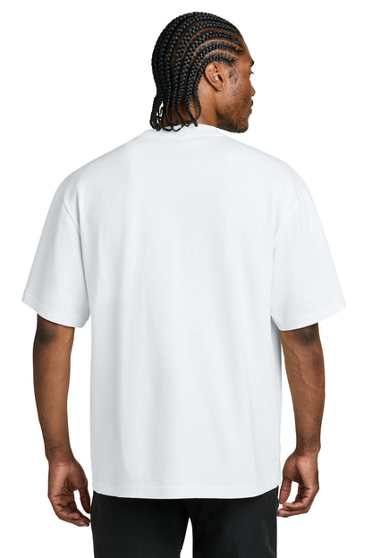 District 7-Oz Gritty Tee DT7075 White