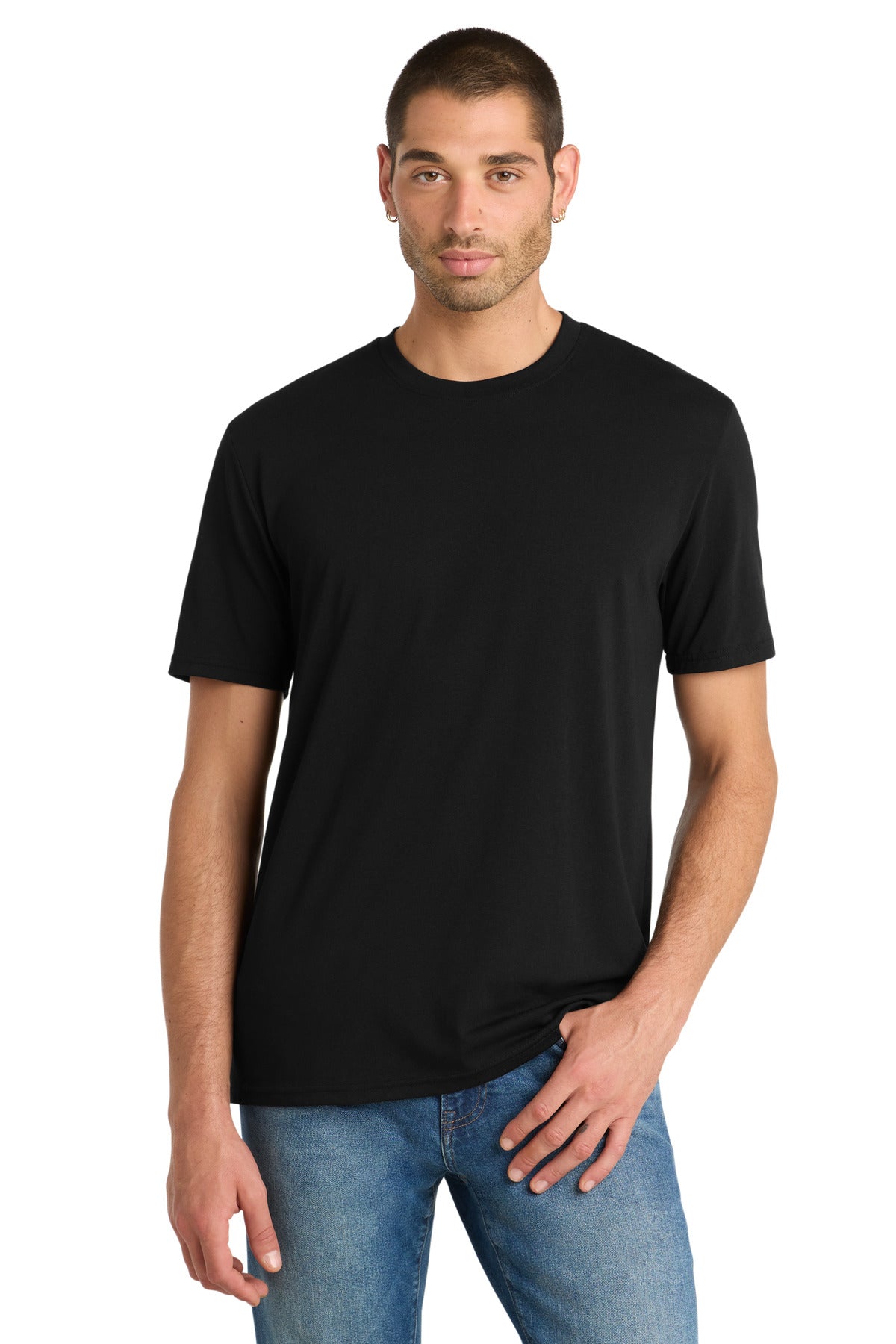 District Flex Tee DT7500 Black