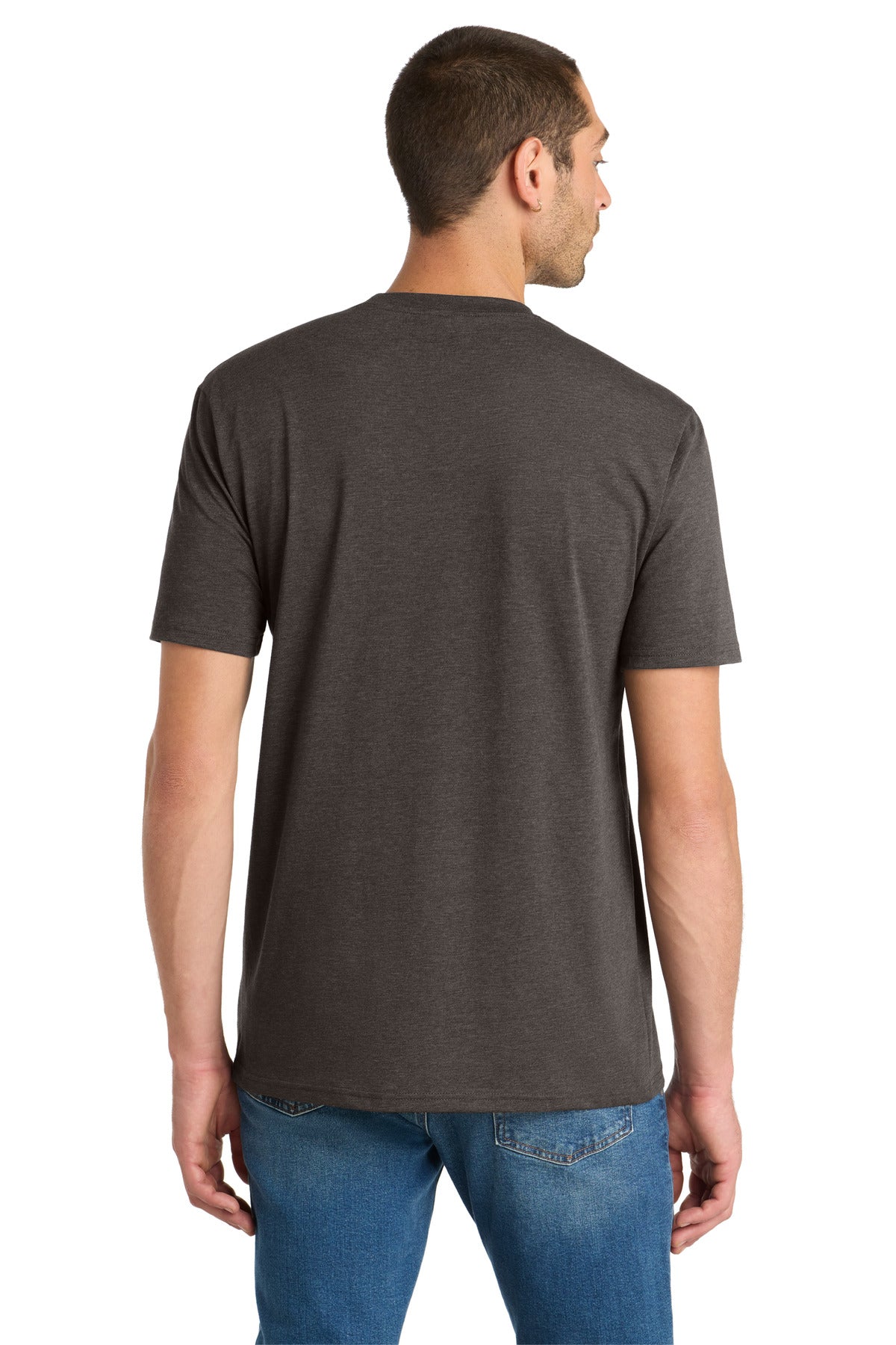 District Flex Tee DT7500 Heathered Charcoal