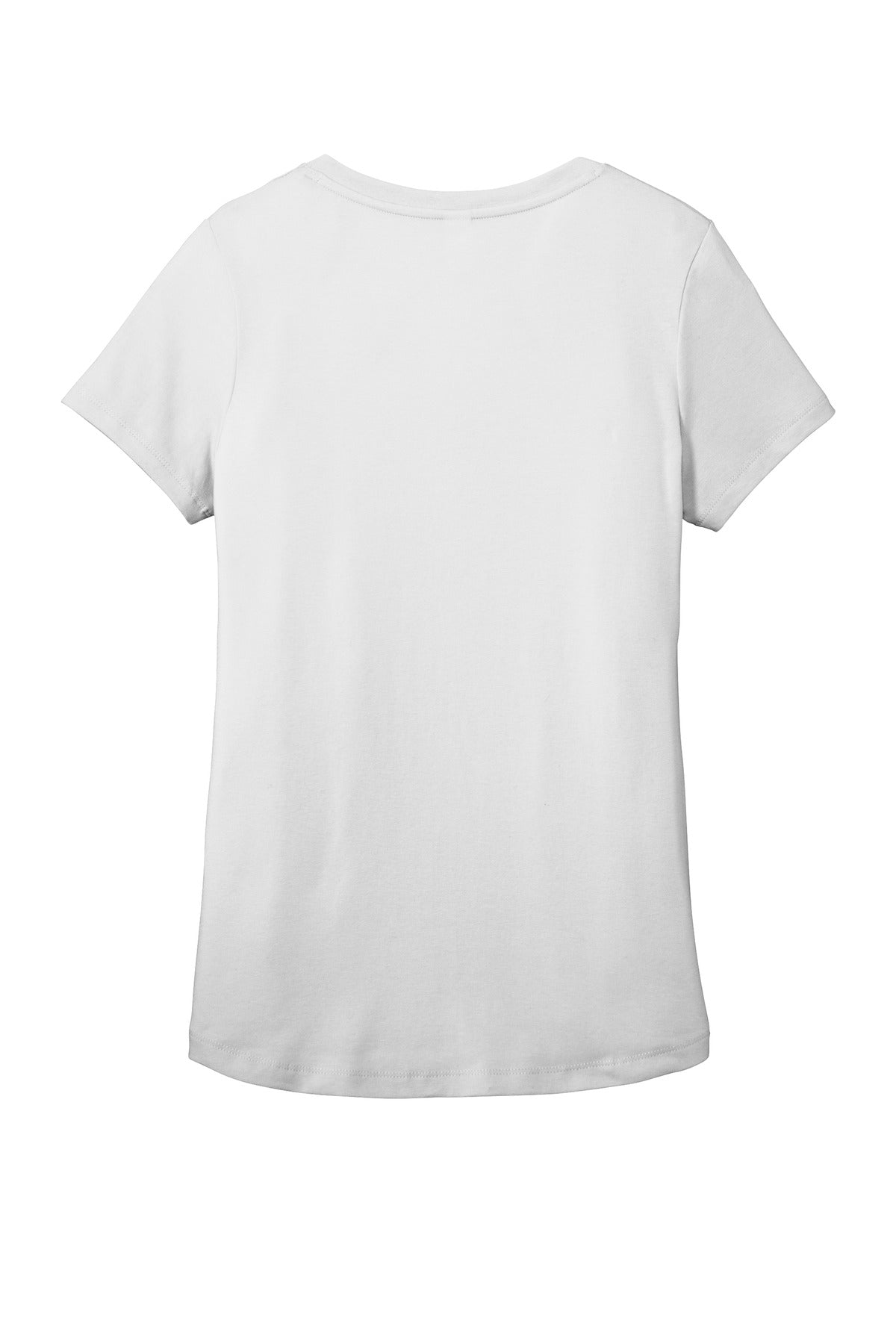 District Women's Flex Scoop Neck Tee DT7501 White
