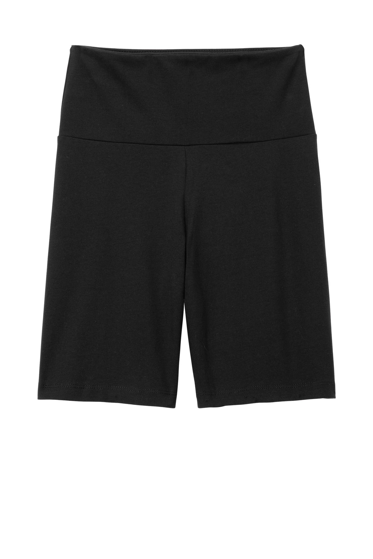 District Women's Flex High-Waist Bike Short DT7509 Black