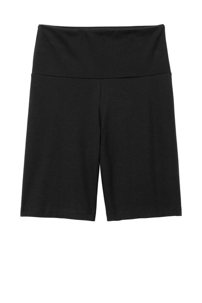 District Women's Flex High-Waist Bike Short DT7509 Black