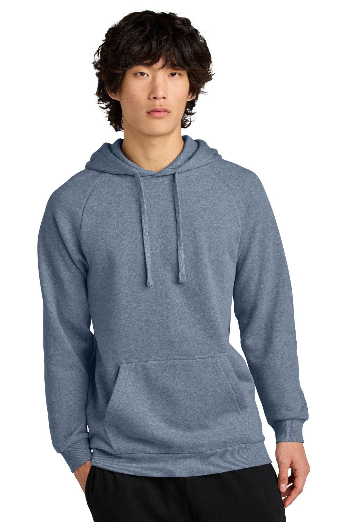 District Cloud Fleece Hoodie DT7800 Flint Blue Heather