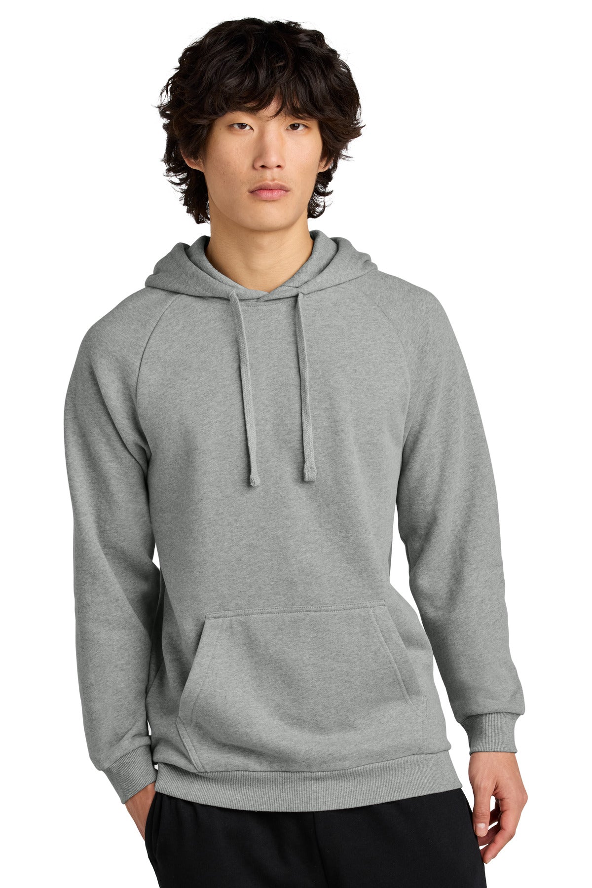 District Cloud Fleece Hoodie DT7800 Heathered Steel