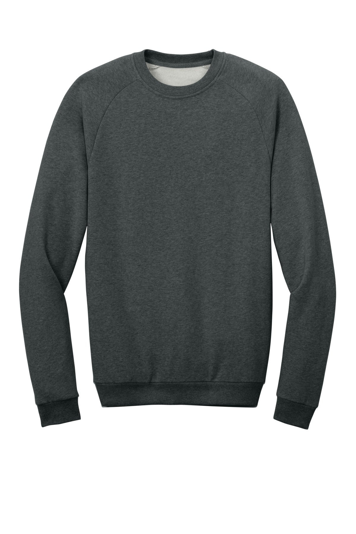 District Cloud Fleece Crew DT7804 Heathered Charcoal