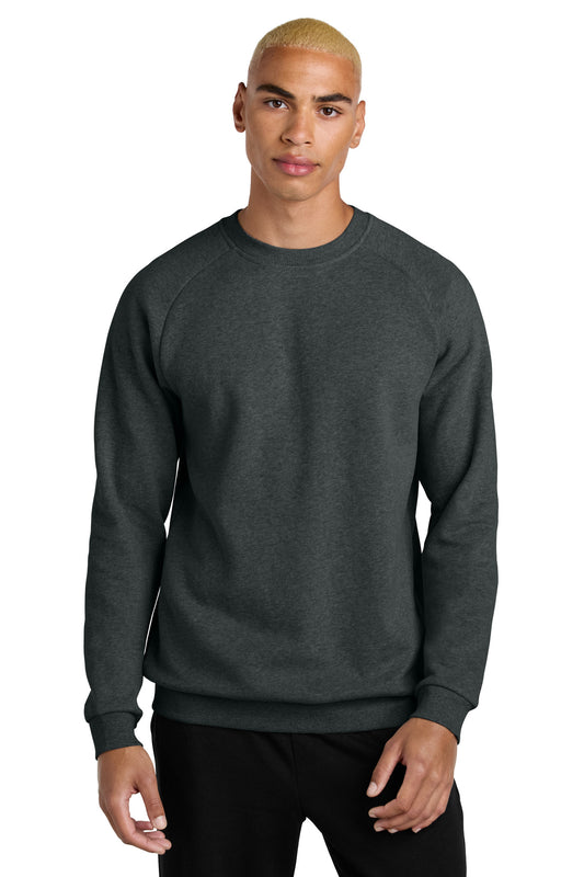 District Cloud Fleece Crew DT7804 Heathered Charcoal