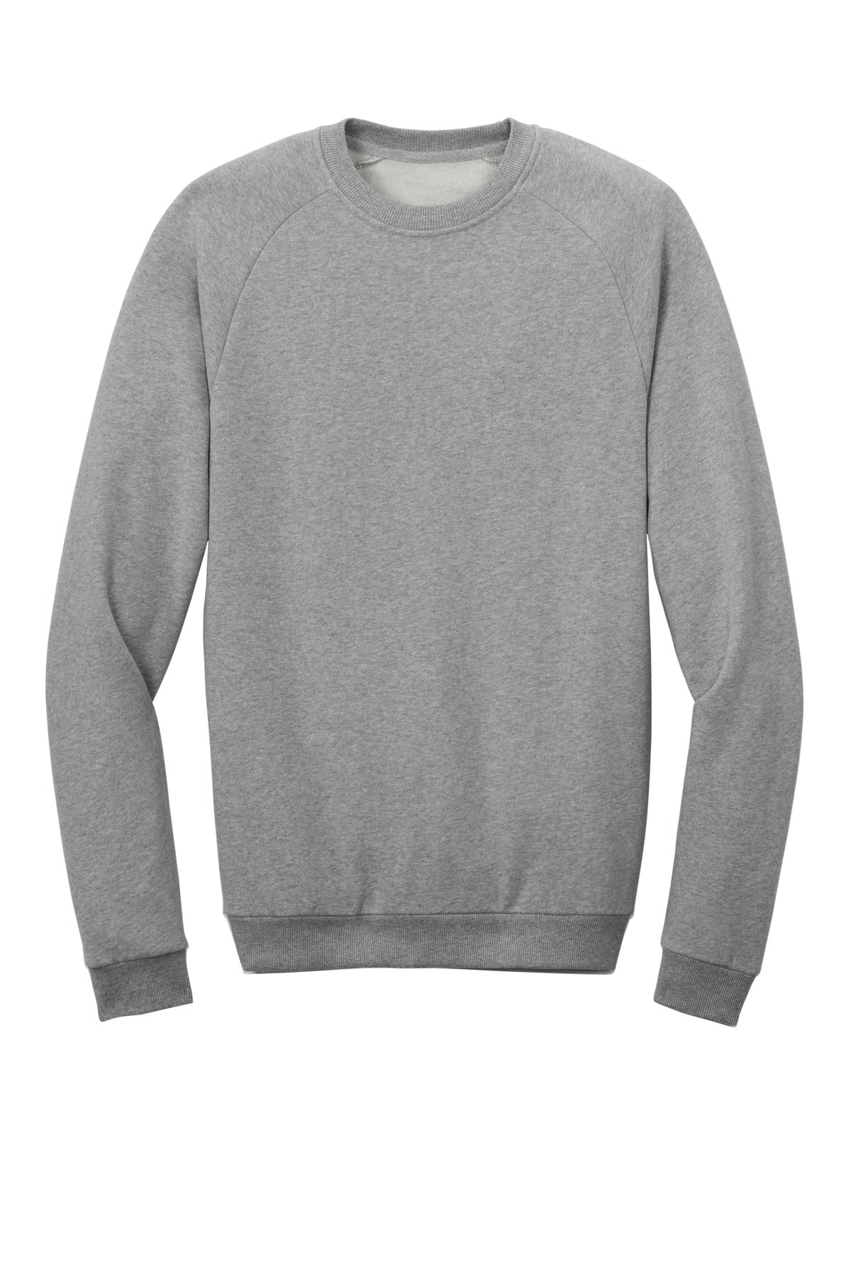District Cloud Fleece Crew DT7804 Heathered Steel