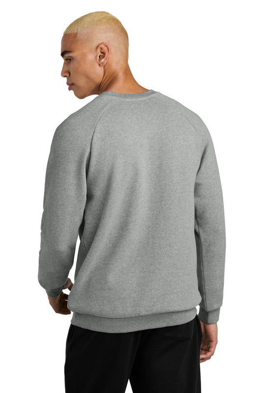 District Cloud Fleece Crew DT7804 Heathered Steel