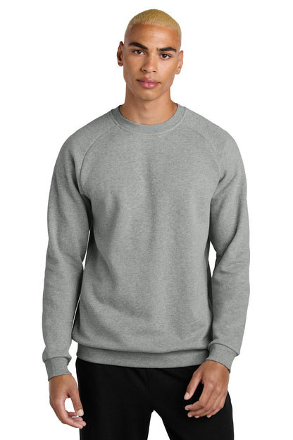 District Cloud Fleece Crew DT7804 Heathered Steel