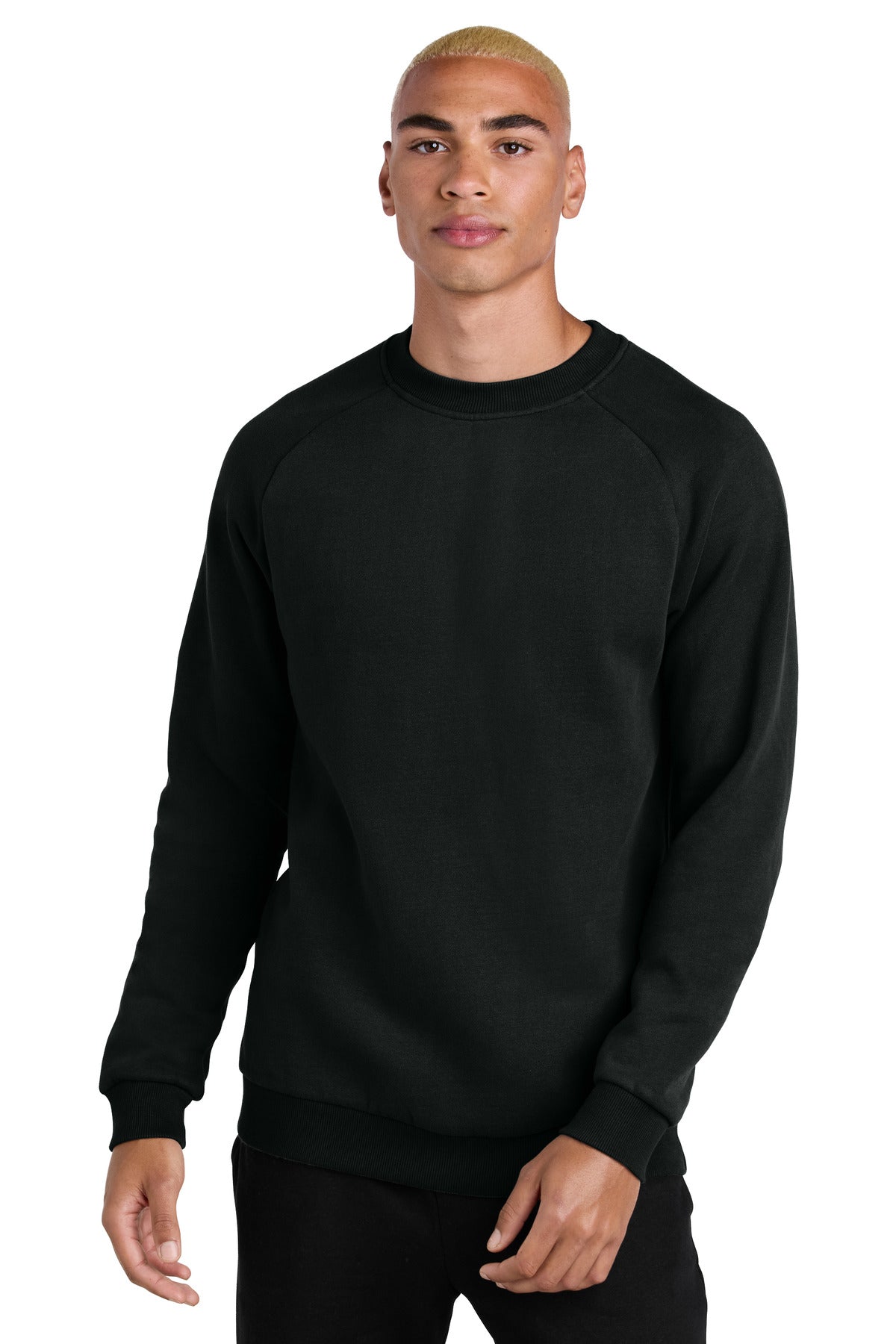 District Cloud Fleece Crew DT7804 Jet Black