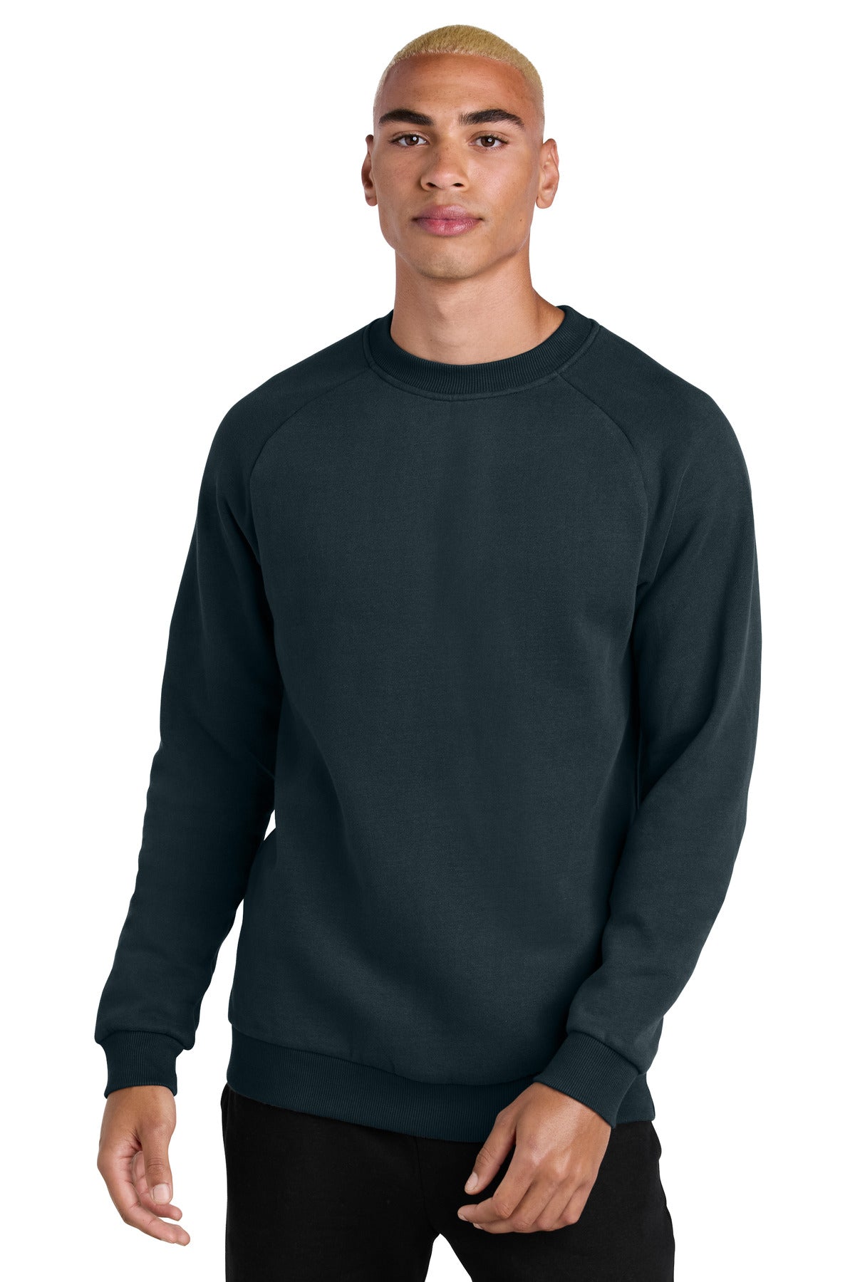District Cloud Fleece Crew DT7804 New Navy