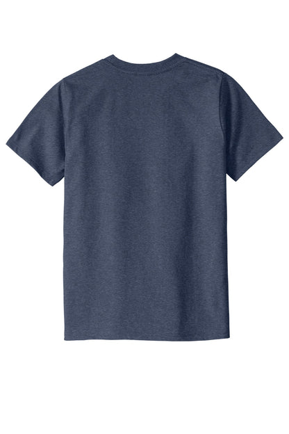District Youth Re-Tee DT8000Y Heathered Navy