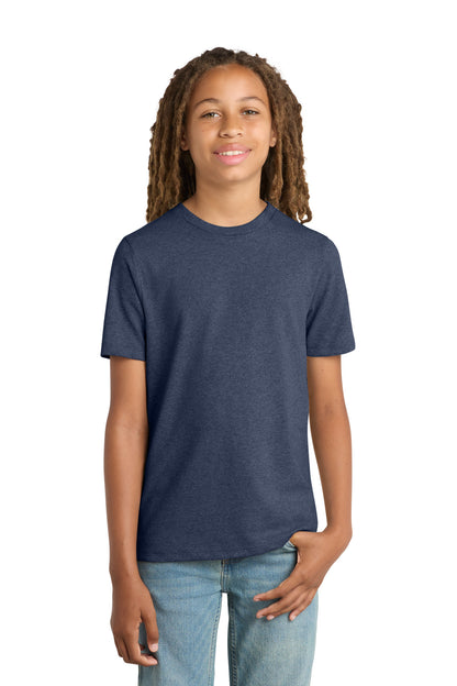 District Youth Re-Tee DT8000Y Heathered Navy