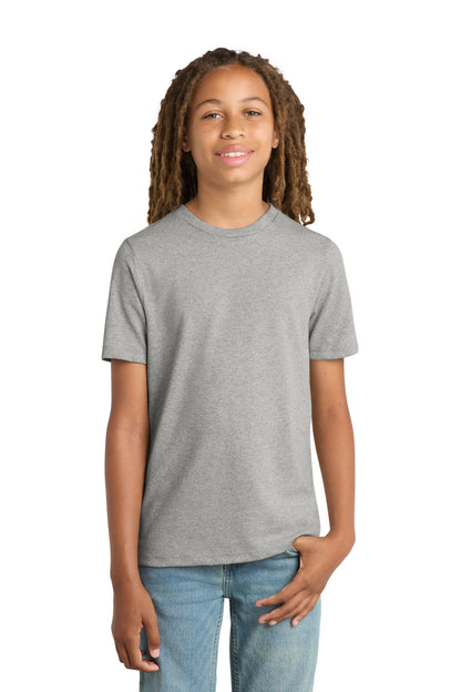 District Youth Re-Tee DT8000Y Light Heather Grey