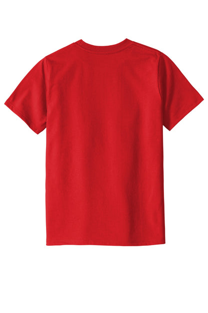 District Youth Re-Tee DT8000Y Ruby Red