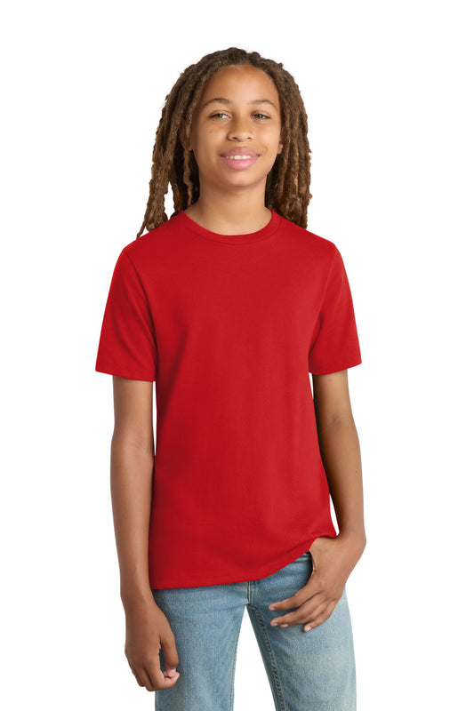 District Youth Re-Tee DT8000Y Ruby Red