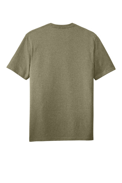 District Re-Tee DT8000 Light Olive Heather