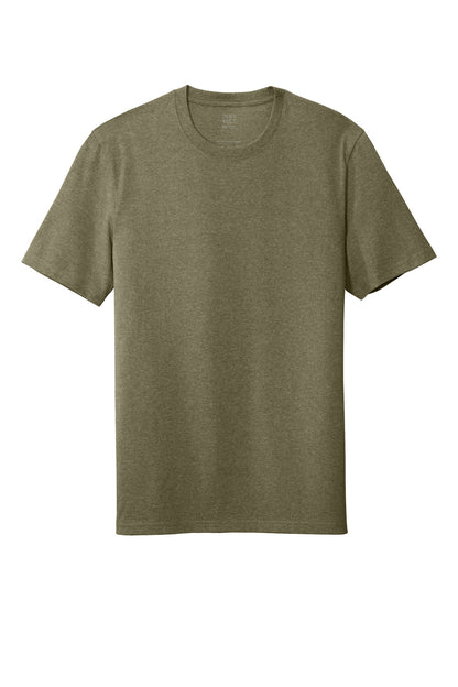 District Re-Tee DT8000 Light Olive Heather