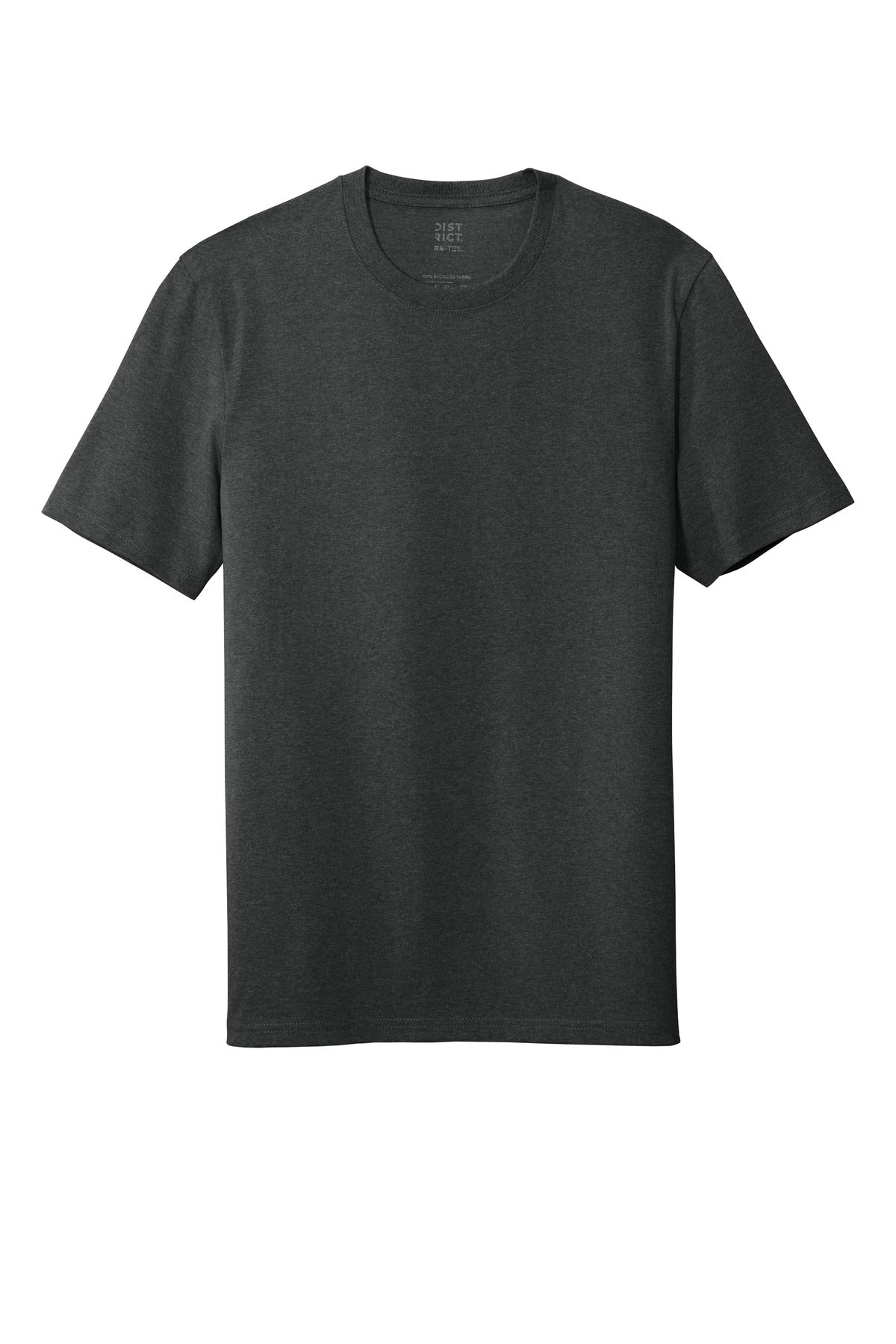 District Re-Tee DT8000 Charcoal Heather
