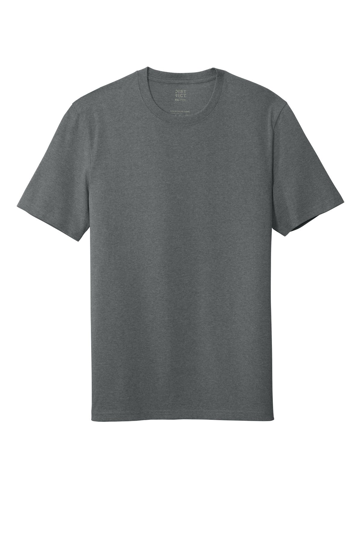 District Re-Tee DT8000 Deep Grey Heather
