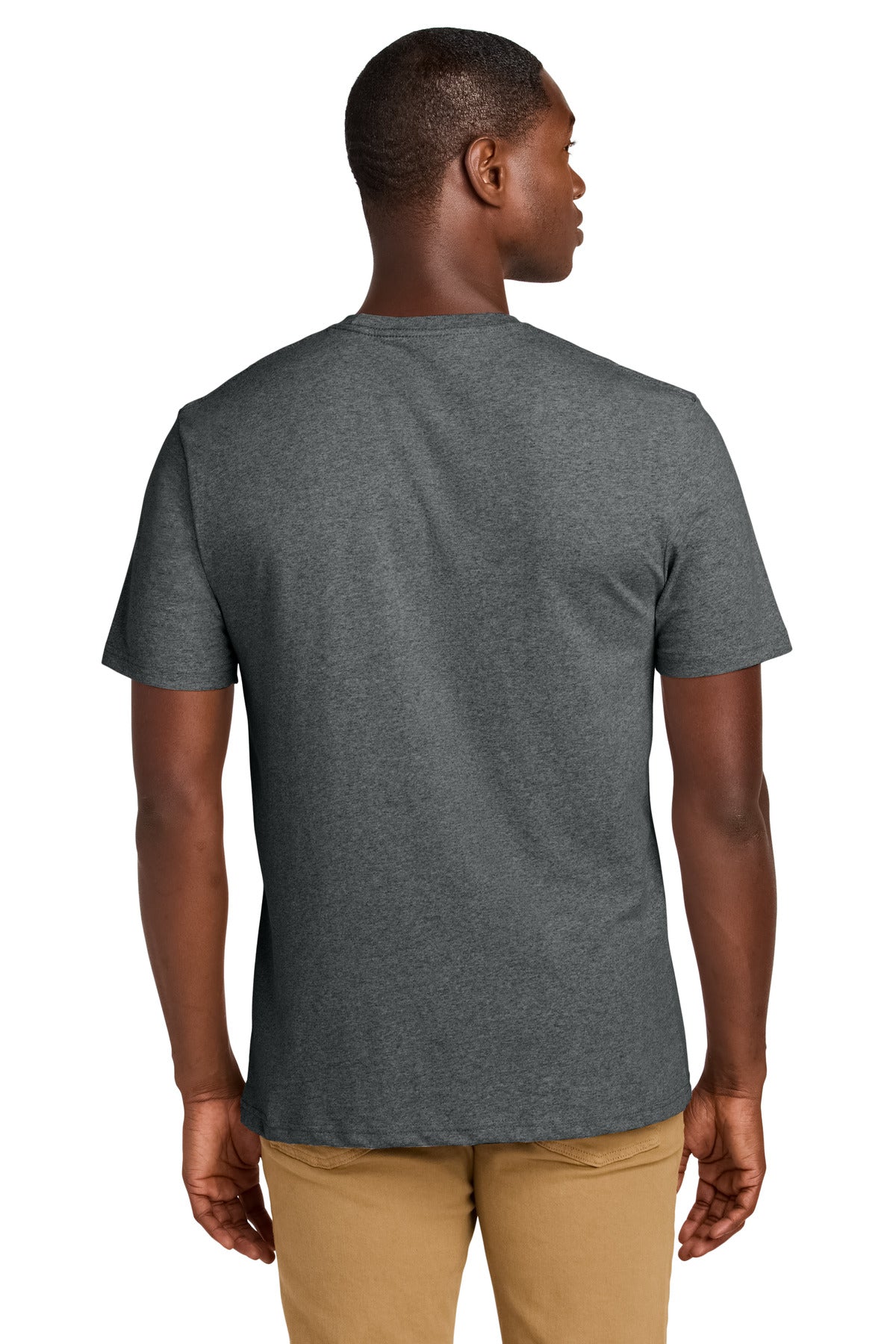 District Re-Tee DT8000 Deep Grey Heather