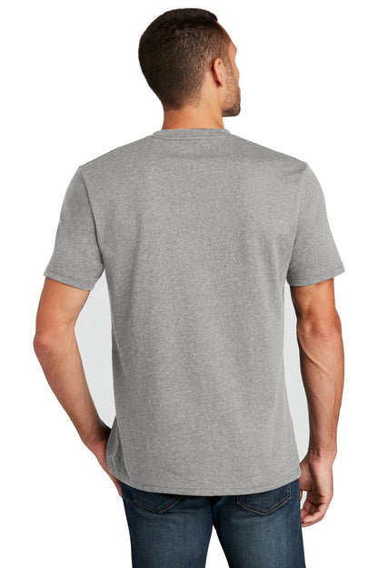 District Re-Tee DT8000 Light Heather Grey