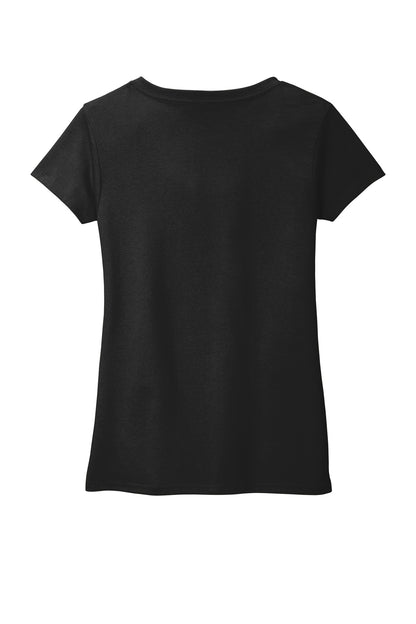 District Women's Re-Tee V-Neck DT8001 Black
