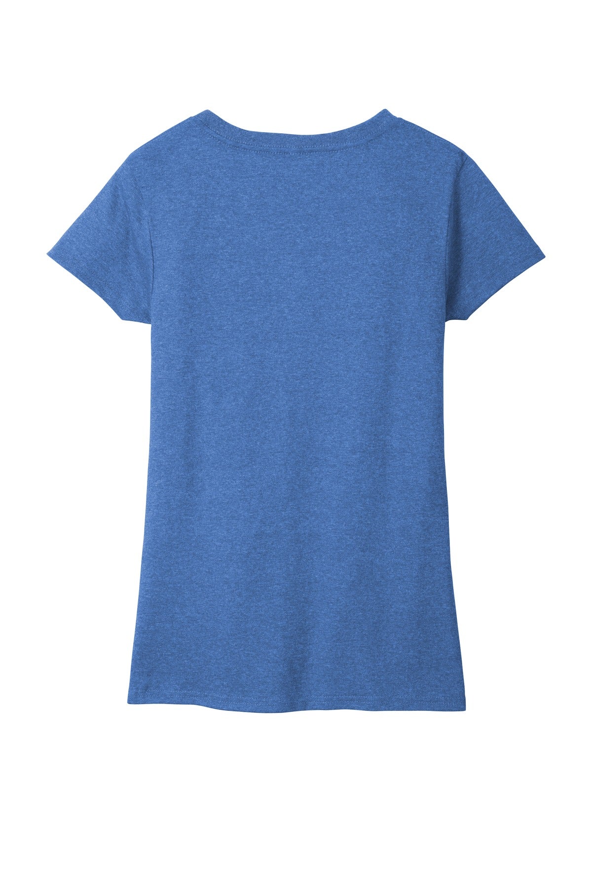 District Women's Re-Tee V-Neck DT8001 Blue Heather